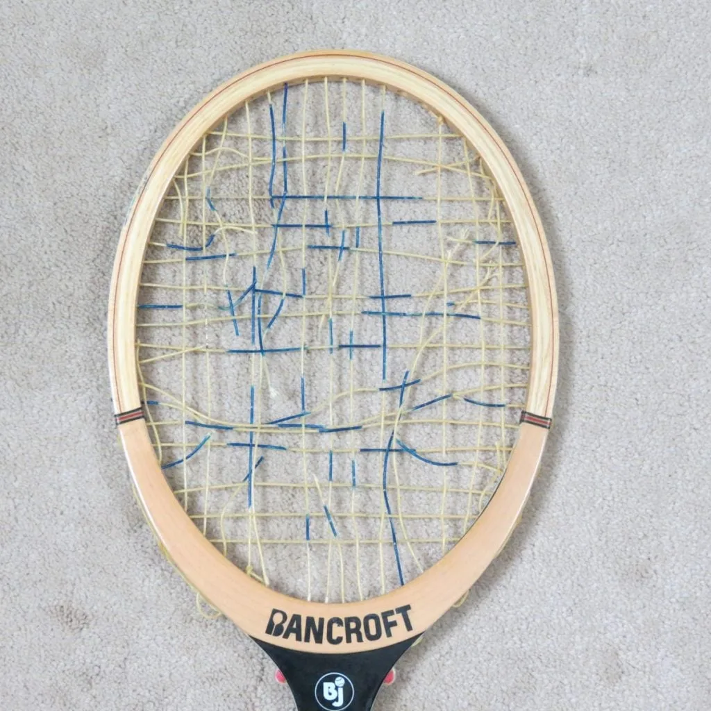 Bancroft BJ BORG テニスラケット 2本セット Bjorn Borg Bancroft Match Used Tennis Racquet - Game Used Only