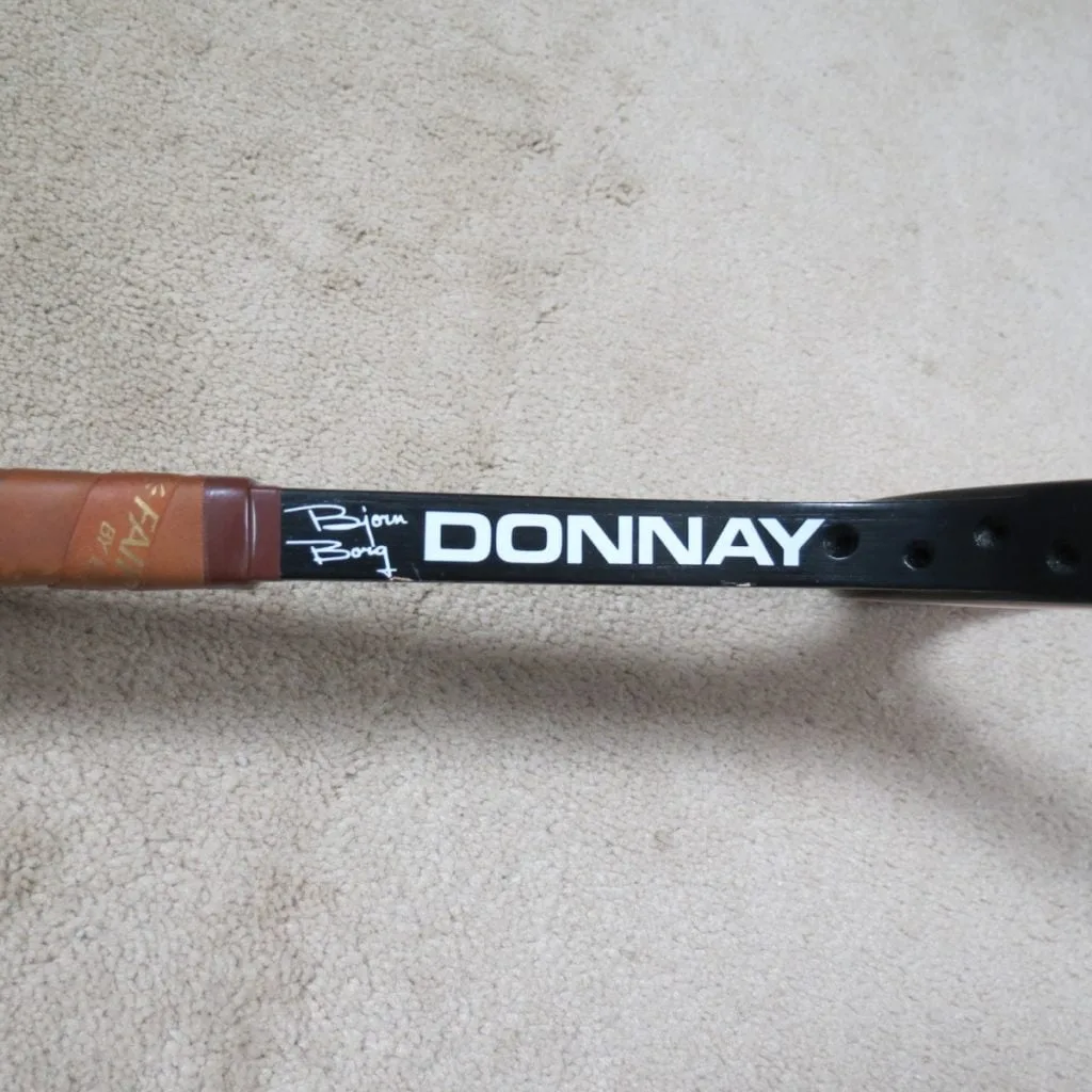 Bjorn Borg Brand New Donnay Allwood Tennis Racquet - Game Used Only