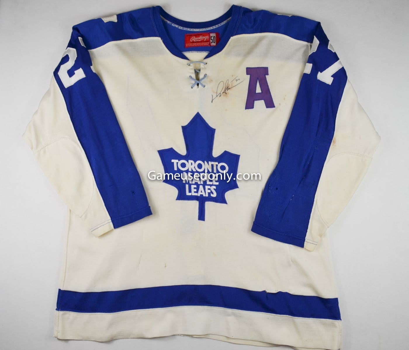 Game Used NHL Jerseys for sale