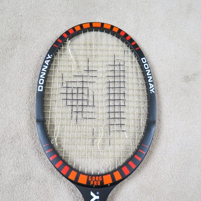 Borg Pro Racket Bjorn Borg Donnay Borg Pro 1980 Stockholm - Game Used Only