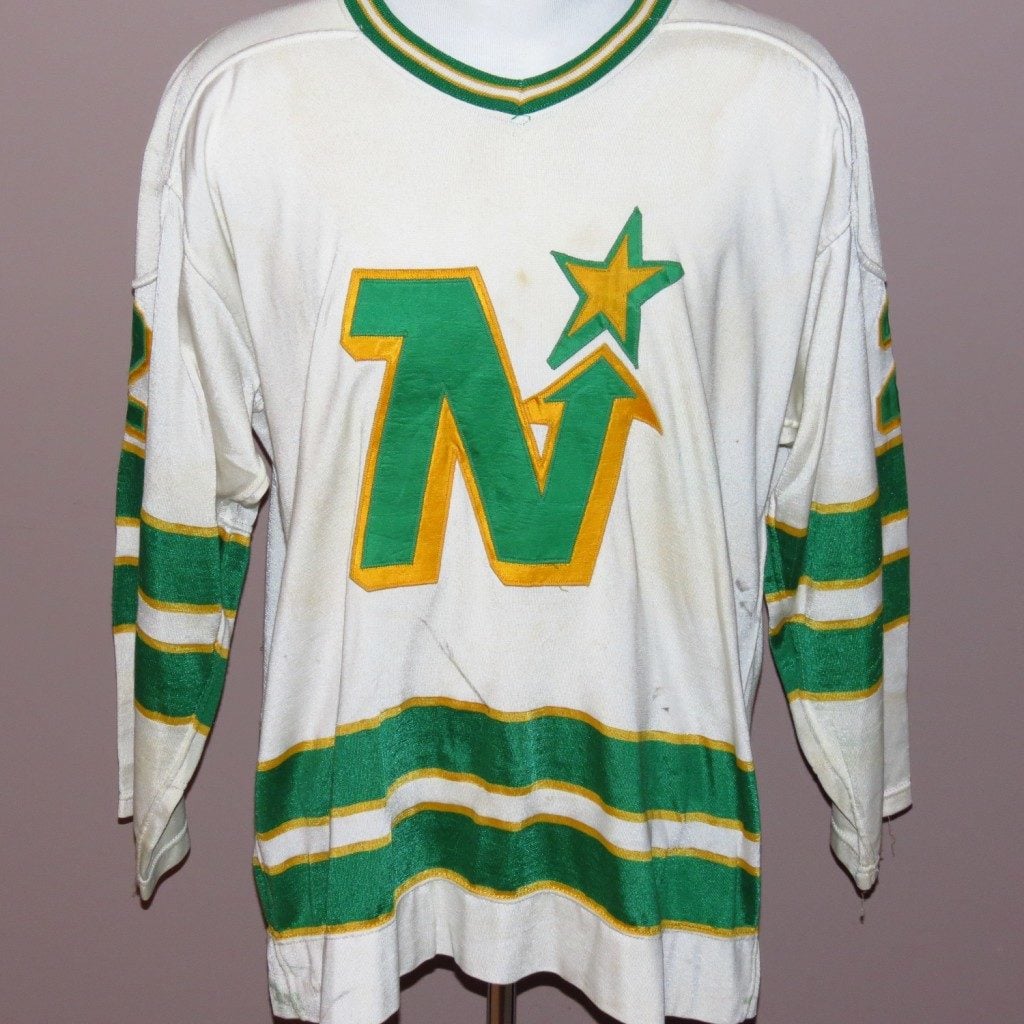 Dwight Bialowas Minnesota North Stars 1974 - 1976 Game Used Jersey
