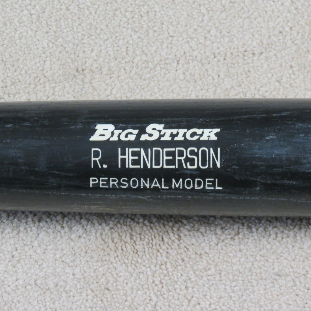 Rickey Henderson-Oakland-Athletics-1982-Game-Used-Bat