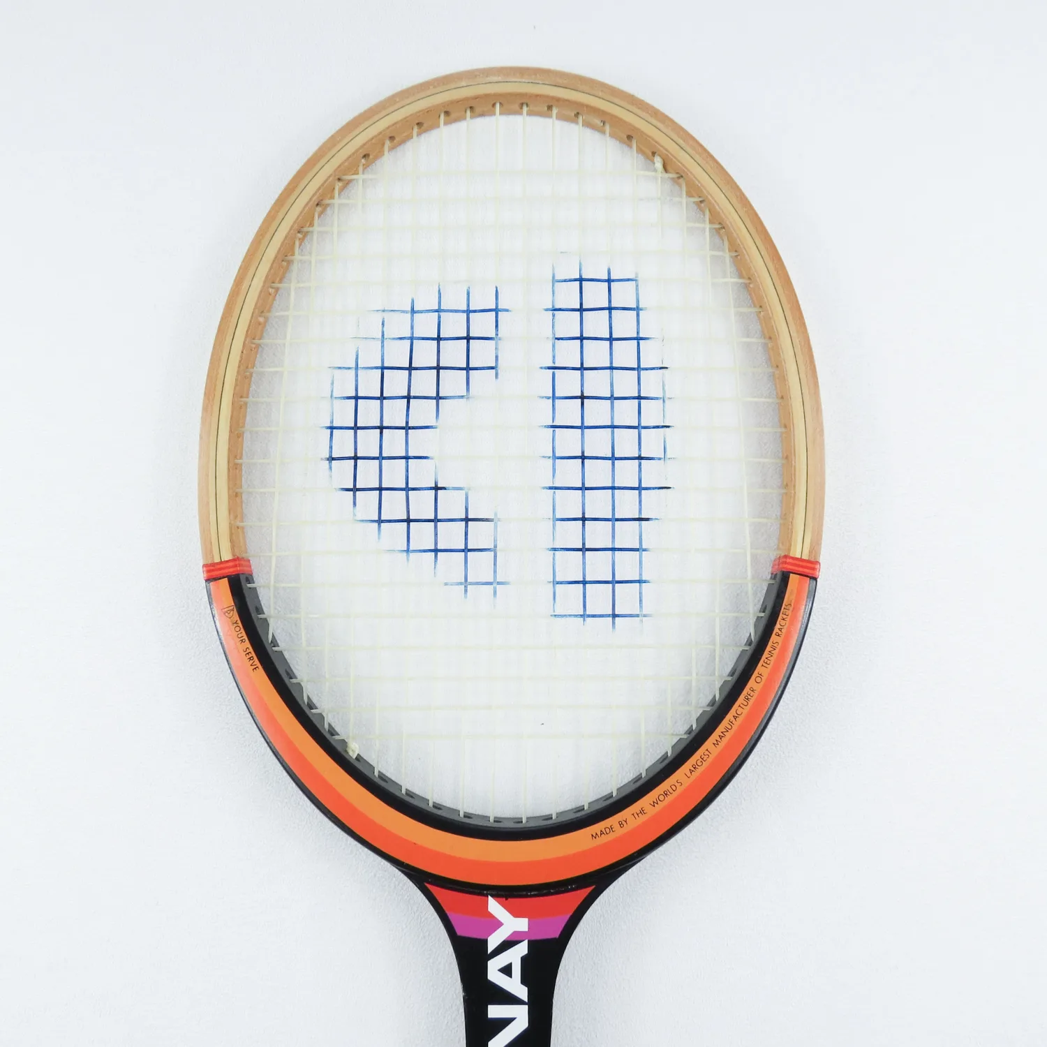Bjorn Borg 1976 Wimbledon Match Used Donnay Allwood Tennis Racquet
