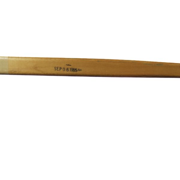 Mario Lemieux 1985 First Goal Of The Season Game Used Stick Photo Matched - Image 16