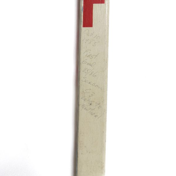 Mario-Lemiuex-Photo-Matched-Game-Used-Stick-Pittsburgh-Penguins-1985
